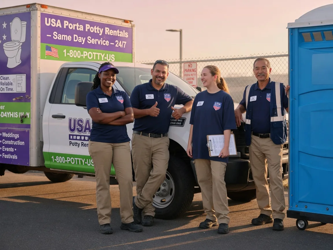 Porta Potty Rental company in Poplar, MT